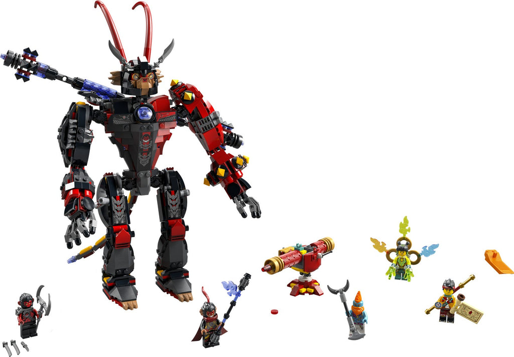 80033 Evil Macaque's Mech (Used) LEGO Monkie Kid product image 1, provided for visual reference and product detail review