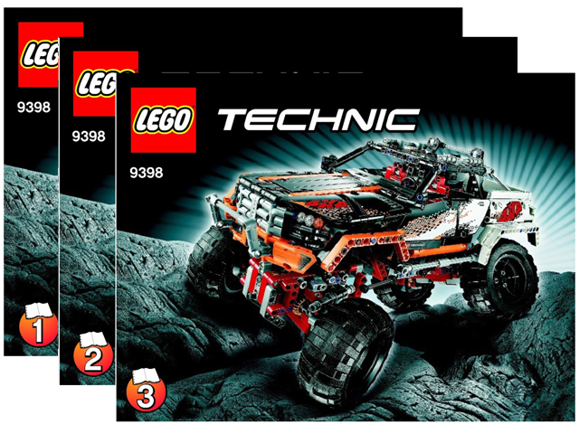 9398 4x4 Crawler (Used) LEGO TECHNIC product image 2, provided for visual reference and product detail review