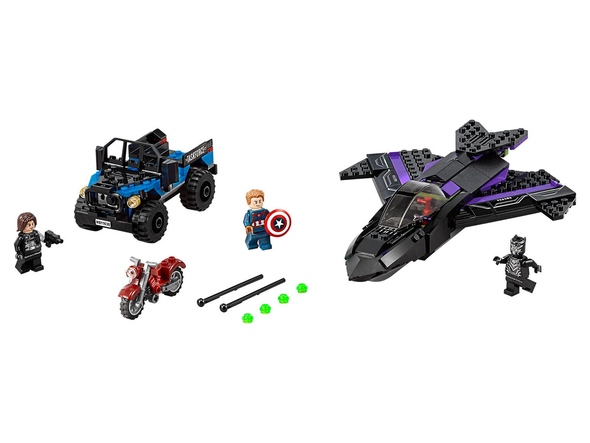 76047 Black Panther Pursuit (Certified) LEGO Super Heroes product image 1, provided for visual reference and product detail