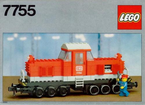 7755 Diesel Heavy Shunting Locomotive (Used) LEGO Trains product image 2, provided for visual reference and product detail