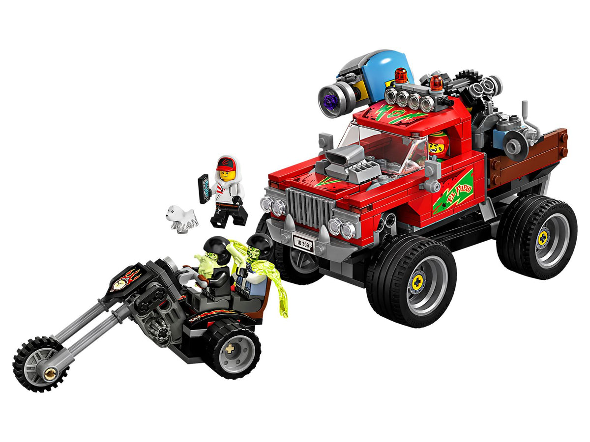70421 El Fuego's Stunt Truck (Certified) LEGO Hidden Side product image 1, provided for visual reference and product detail