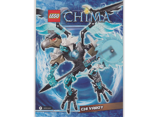 70210 CHI Vardy (Used) LEGO Legends of Chima product image 2, provided for visual reference and product detail review