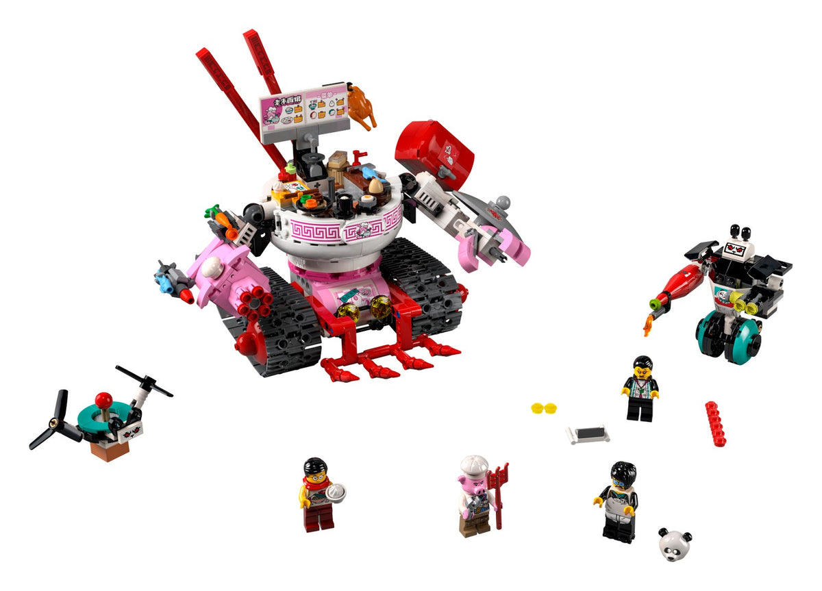 80026 Pigsy's Noodle Tank (Certified) LEGO Monkie Kid product image 1, provided for visual reference and product detail