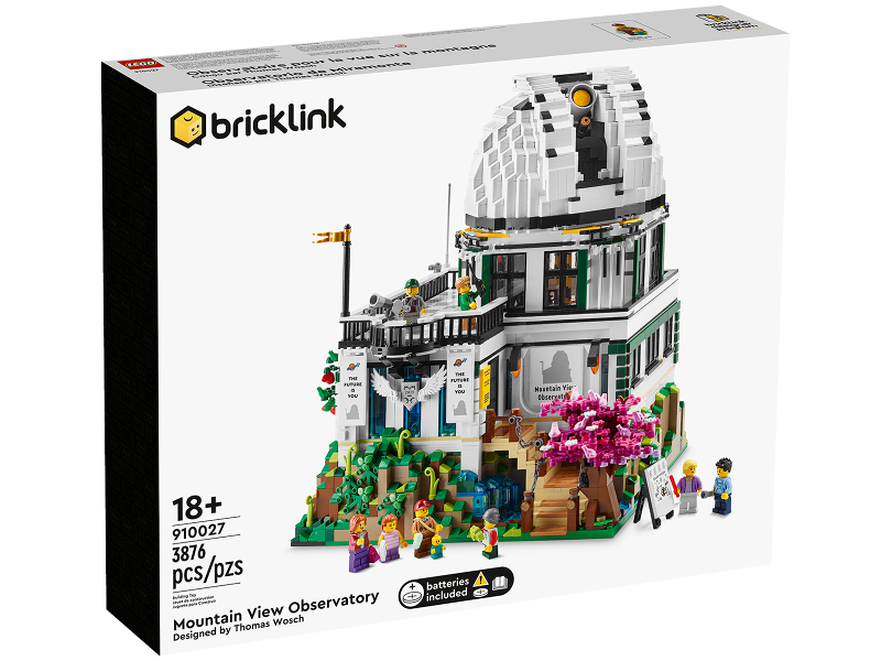 910027 Mountain View Observatory (Retired) LEGO BrickLink product image 1, provided for visual reference and product detail
