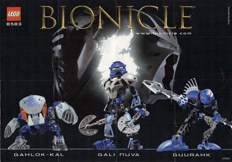 8583 Hahli (Certified) LEGO BIONICLE product image 2, provided for visual reference and product detail review