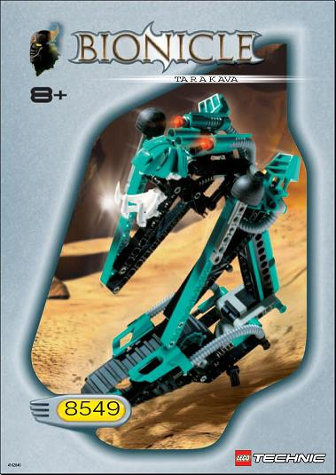 8549 Tarakava (Certified) LEGO BIONICLE product image 2, provided for visual reference and product detail review