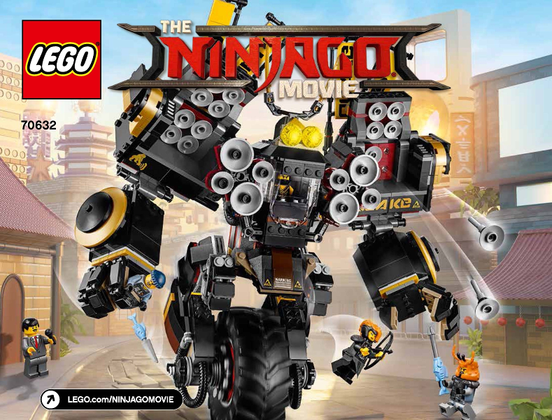 70632 Quake Mech (Used) LEGO The LEGO Ninjago Movie product image 2, provided for visual reference and product detail review