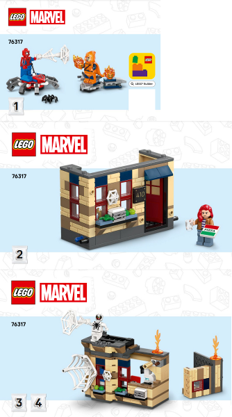 76317 Peter Parker's Apartment (Certified) LEGO Super Heroes product image 2, provided for visual reference and product