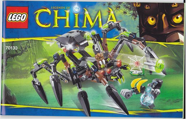 70130 Sparratus' Spider Stalker (Certified) LEGO Legends of Chima product image 2, provided for visual reference and product