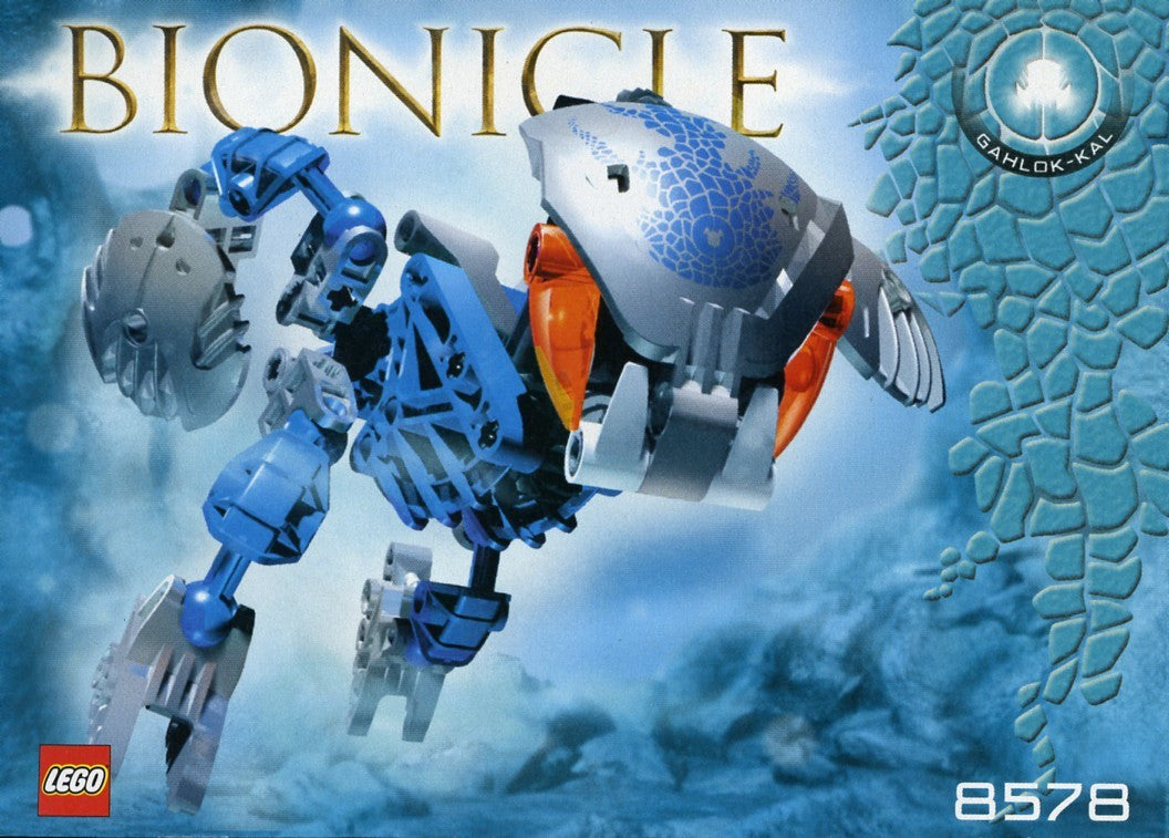 8578 Gahlok-Kal (Certified) LEGO BIONICLE product image 2, provided for visual reference and product detail review