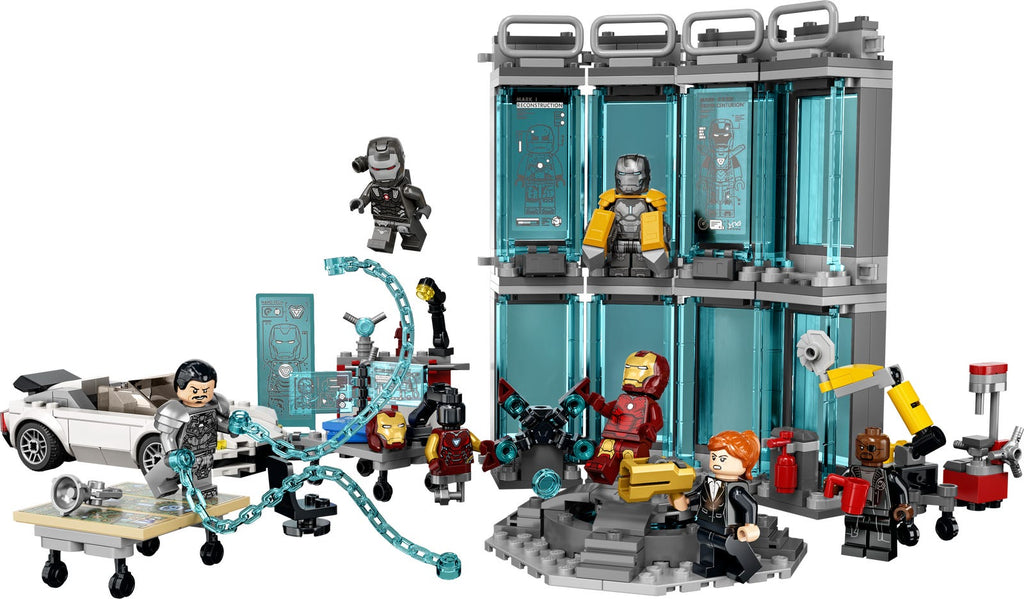 76216 Iron Man Armory (Certified) LEGO Super Heroes product image 1, provided for visual reference and product detail review