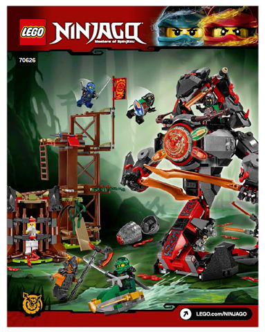 70626 Dawn of Iron Doom (Used) LEGO Ninjago product image 2, provided for visual reference and product detail review