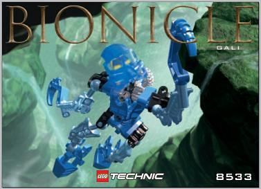 8533 Gali (Used) LEGO BIONICLE product image 2, provided for visual reference and product detail review