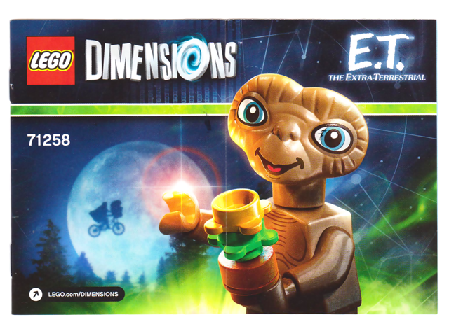 71258 E.T. Fun Pack (Used) LEGO Dimensions product image 2, provided for visual reference and product detail review