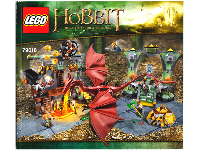 79018 The Lonely Mountain (Certified) LEGO The Hobbit product image 2, provided for visual reference and product detail