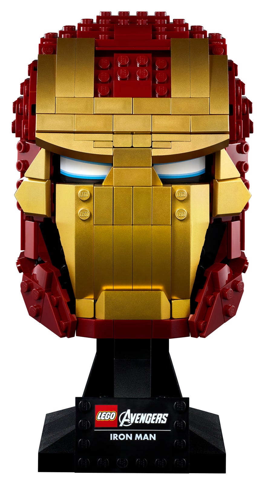 76165 Iron Man Helmet (Used) LEGO Super Heroes product image 1, provided for visual reference and product detail review