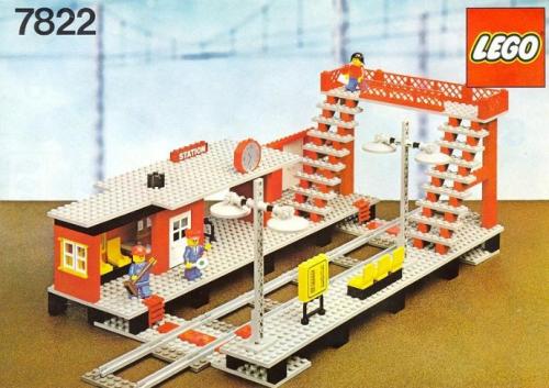 7822 Railway Station (Certified) LEGO Trains product image 2, provided for visual reference and product detail review