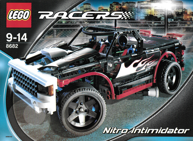 8682 Nitro Intimidator (Certified) LEGO Racers product image 2, provided for visual reference and product detail review