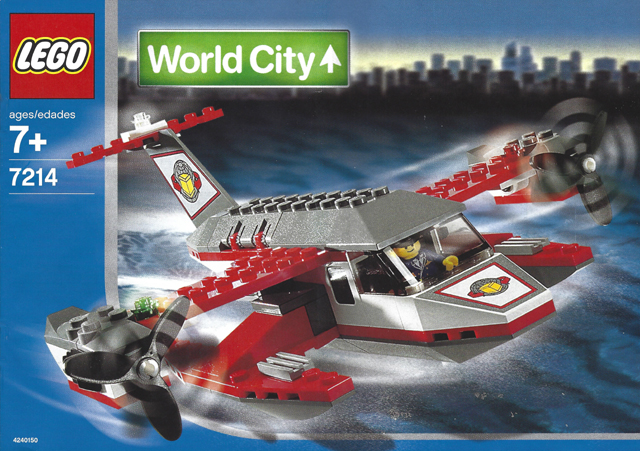 7214 Airline Promotional Set (Used) LEGO World City product image 2, provided for visual reference and product detail review
