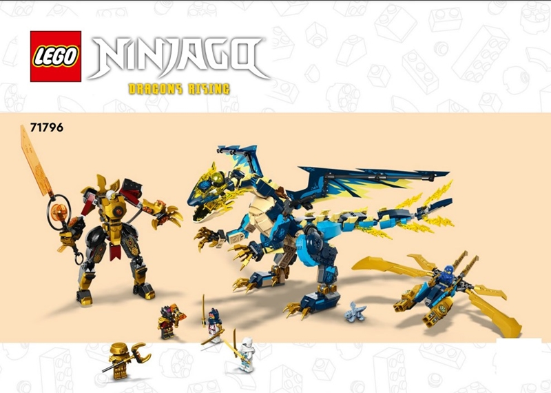 71796 Elemental Dragon vs. The Empress Mech (Certified) LEGO Ninjago product image 2, provided for visual reference and