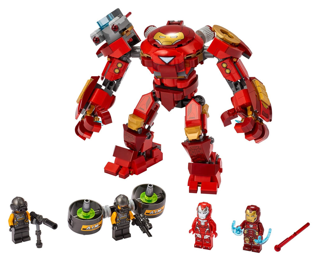 76164 Iron Man Hulkbuster versus A.I.M. Agent (Certified) LEGO Super Heroes product image 1, provided for visual reference