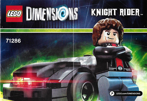 71286 Knight Rider Fun Pack (Certified) LEGO Dimensions product image 2, provided for visual reference and product detail