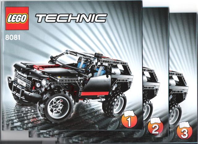 8081 Extreme Cruiser (Used) LEGO TECHNIC product image 2, provided for visual reference and product detail review