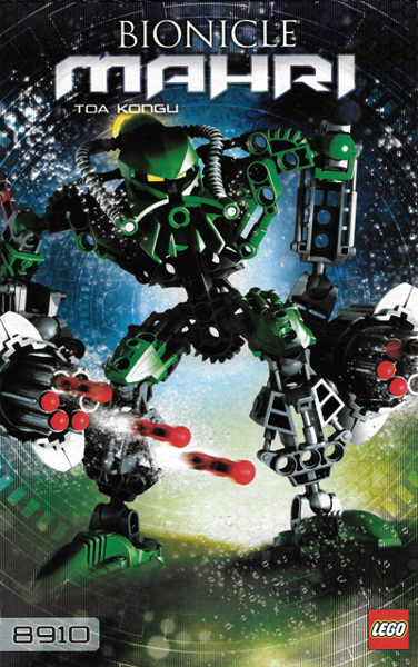 8910 Toa Kongu (Used) LEGO BIONICLE product image 2, provided for visual reference and product detail review