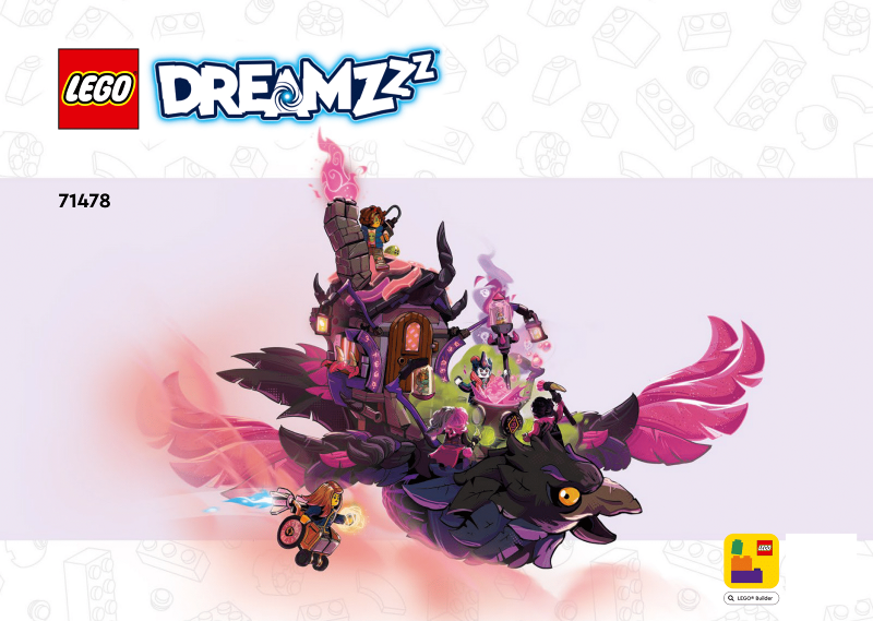 71478 The Never Witch's Midnight Raven (Used) LEGO Dreamzzz product image 2, provided for visual reference and product