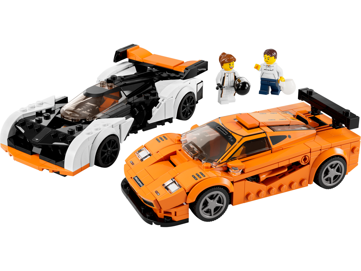 76918 McLaren Solus GT & McLaren F1 LM (Used) LEGO Speed Champions product image 1, provided for visual reference and
