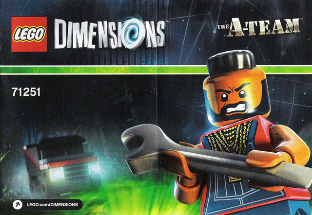 71251 B.A. Baracus Fun Pack (Certified) LEGO Dimensions product image 2, provided for visual reference and product detail
