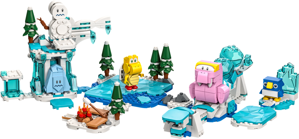 71417 Fliprus Snow Adventure - Expansion Set (Certified) LEGO Super Mario product image 1, provided for visual reference and