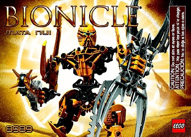 8989 Mata Nui (Used) LEGO BIONICLE product image 2, provided for visual reference and product detail review