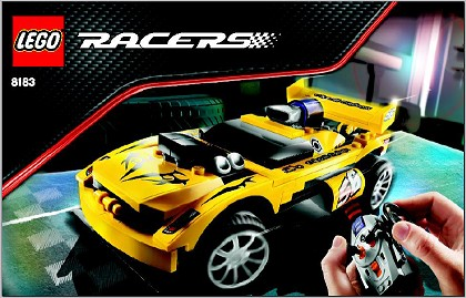 8183 Track Turbo RC (Certified) LEGO Racers product image 2, provided for visual reference and product detail review