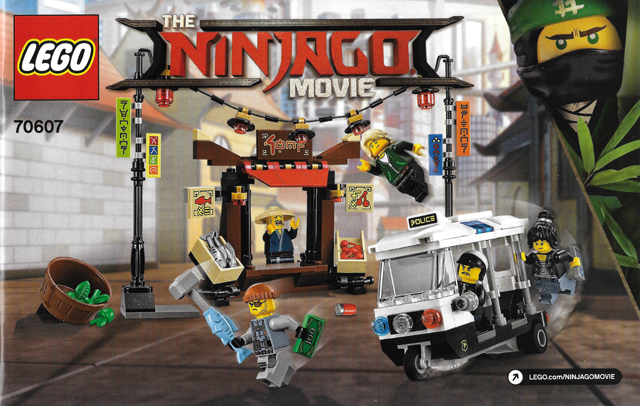 70607 NINJAGO City Chase (Certified) LEGO The LEGO Ninjago Movie product image 2, provided for visual reference and product