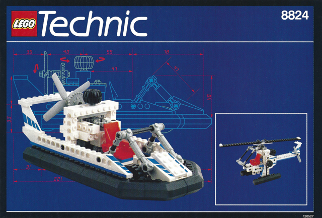 8824 Hovercraft (Certified) LEGO TECHNIC product image 2, provided for visual reference and product detail review