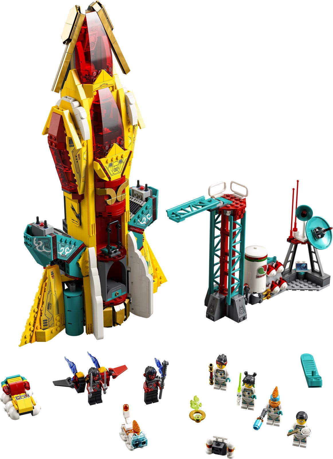 80035 Monkie Kid's Galactic Explorer (Certified) LEGO Monkie Kid product image 1, provided for visual reference and product