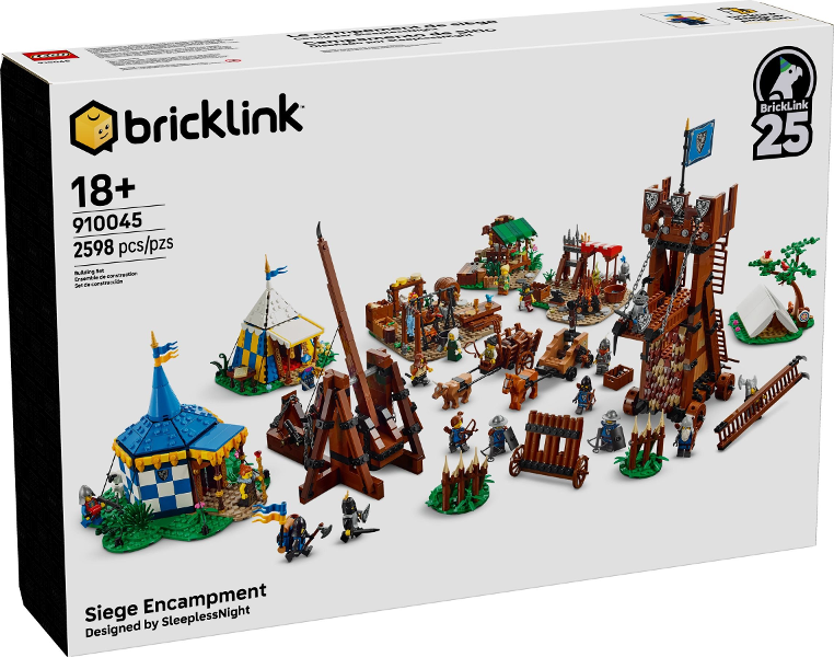910045 Siege Encampment (Retired) LEGO BrickLink product image 1, provided for visual reference and product detail review