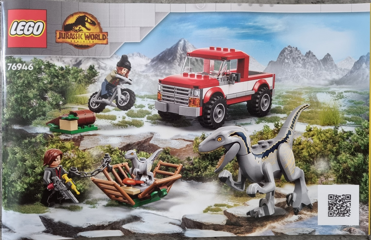 76946 Blue & Beta Velociraptor Capture (Certified) LEGO Jurassic World product image 2, provided for visual reference and