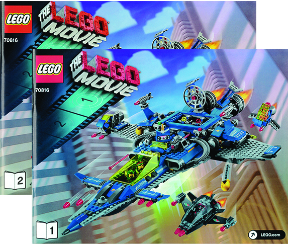 70816 Benny's Spaceship, Spaceship, SPACESHIP! (Used) LEGO The LEGO Movie product image 2, provided for visual reference and