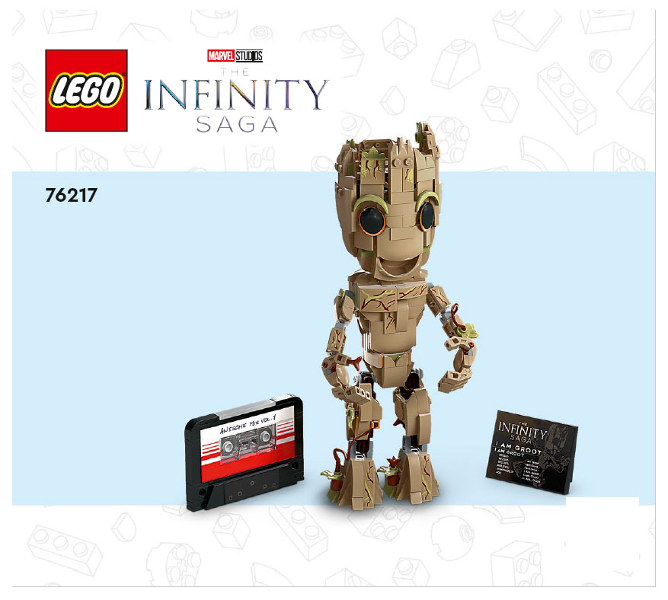 76217 I am Groot (Used) LEGO Super Heroes product image 2, provided for visual reference and product detail review