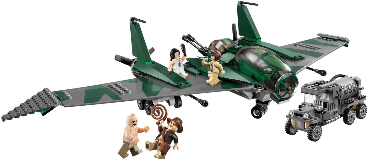 7683 Fight on the Flying Wing (Used) LEGO Indiana Jones product image 1, provided for visual reference and product detail