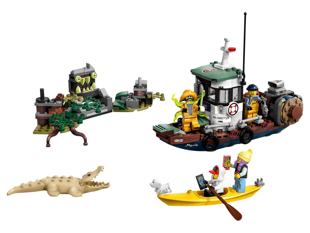 70419 Wrecked Shrimp Boat (Used) LEGO Hidden Side