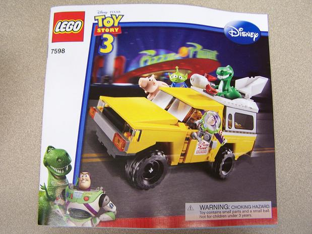 7598 Pizza Planet Truck Rescue (Certified) LEGO Toy Story product image 2, provided for visual reference and product detail
