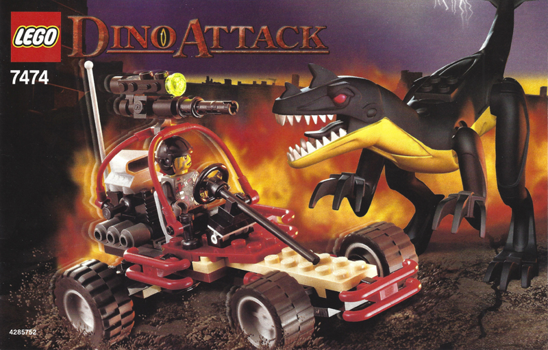 7474 Urban Avenger vs. Raptor (Certified) LEGO Dino Attack product image 2, provided for visual reference and product detail