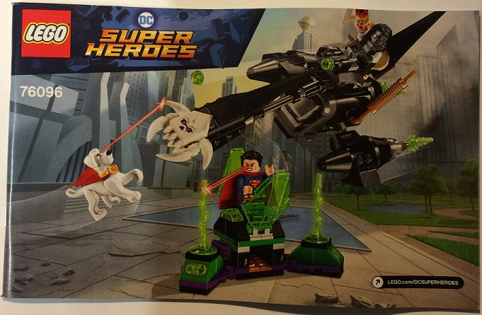 76096 Superman & Krypto Team-Up (Used) LEGO Super Heroes product image 2, provided for visual reference and product detail