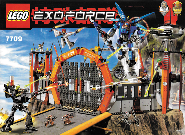 7709 Sentai Fortress (Used) LEGO Exo-Force product image 2, provided for visual reference and product detail review