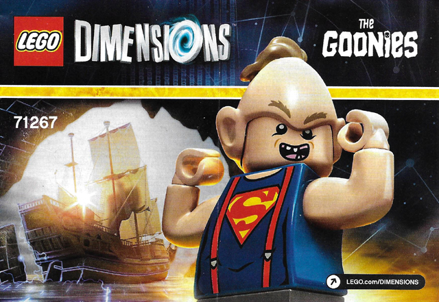 71267 Level Pack - The Goonies (Certified) LEGO Dimensions product image 2, provided for visual reference and product detail