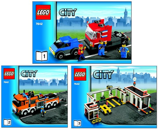 7642 Garage (Certified) LEGO City product image 2, provided for visual reference and product detail review