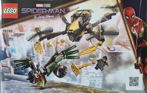 76195 Spider-Man's Drone Duel (Used) LEGO Super Heroes product image 2, provided for visual reference and product detail